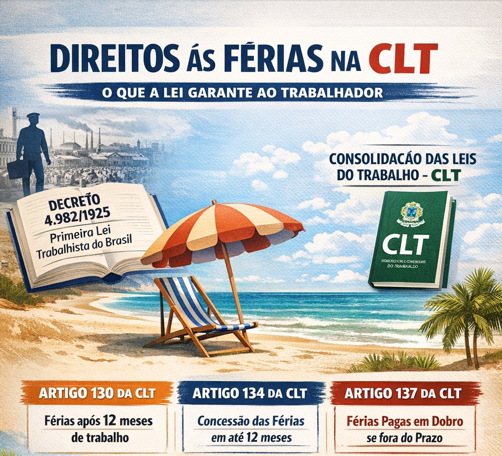 Férias anuais: um direito histórico garantido pela CLT